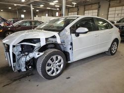 Vehiculos salvage en venta de Copart Blaine, MN: 2022 Toyota Corolla LE