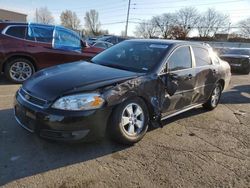 Chevrolet Impala 1LT salvage cars for sale: 2009 Chevrolet Impala 1LT