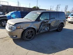 Salvage cars for sale at Wilmington, CA auction: 2014 Ford Flex SEL