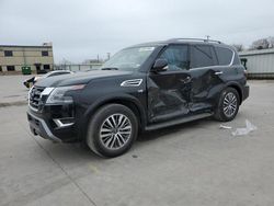 Salvage cars for sale at Wilmer, TX auction: 2022 Nissan Armada S