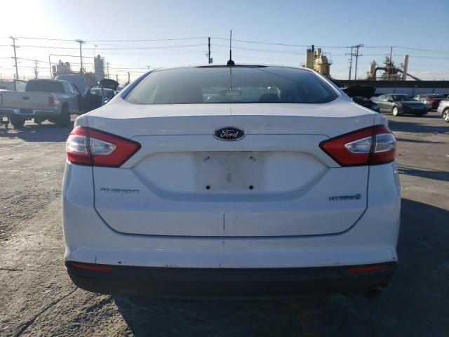 2014 Ford Fusion S Hybrid