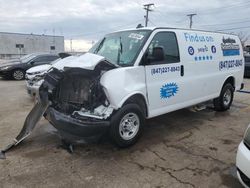 Salvage trucks for sale at Chicago Heights, IL auction: 2019 Chevrolet Express G2500