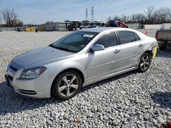 Salvage cars for sale at Barberton, OH auction: 2012 Chevrolet Malibu 1LT