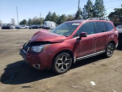 Salvage cars for sale from Copart Denver, CO: 2015 Subaru Forester 2.0XT Touring