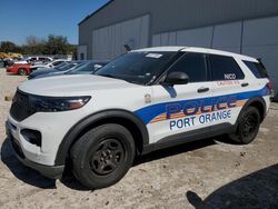 Salvage cars for sale from Copart Apopka, FL: 2020 Ford Explorer Police Interceptor