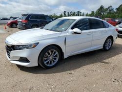 Salvage cars for sale at Houston, TX auction: 2022 Honda Accord LX