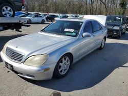 Mercedes-Benz S 500 salvage cars for sale: 2002 Mercedes-Benz S 500