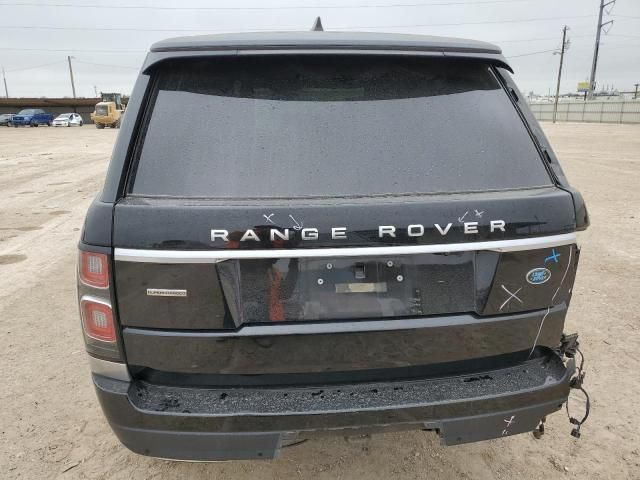 2019 Land Rover Range Rover Supercharged