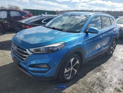 Salvage cars for sale at Cahokia Heights, IL auction: 2016 Hyundai Tucson Limited