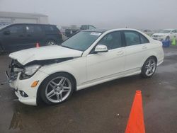 Mercedes-Benz C300 salvage cars for sale: 2009 Mercedes-Benz C300