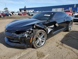 Salvage cars for sale at Woodhaven, MI auction: 2016 Chevrolet Camaro LT