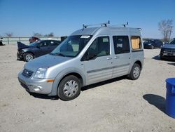 Salvage cars for sale at Kansas City, KS auction: 2013 Ford Transit Connect XLT Premium