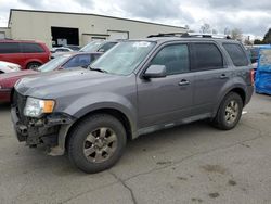 Vehiculos salvage en venta de Copart Woodburn, OR: 2012 Ford Escape Limited