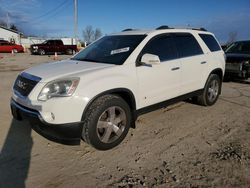 GMC salvage cars for sale: 2010 GMC Acadia SLT-1