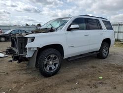 Salvage cars for sale from Copart Bakersfield, CA: 2018 Chevrolet Tahoe K1500 LT