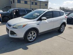Salvage cars for sale at Wilmer, TX auction: 2014 Ford Escape Titanium