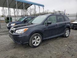 Salvage cars for sale at Spartanburg, SC auction: 2014 Subaru Forester 2.5I Premium