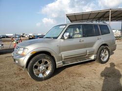 Salvage cars for sale from Copart San Diego, CA: 2001 Mitsubishi Montero Limited