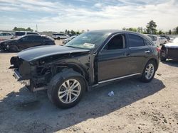 Infiniti QX70 salvage cars for sale: 2017 Infiniti QX70