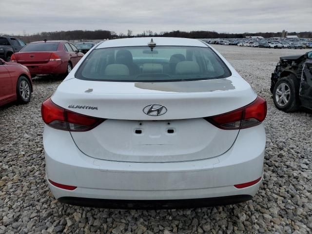 2016 Hyundai Elantra SE