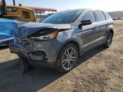 Salvage cars for sale at Harleyville, SC auction: 2021 Ford Edge Titanium