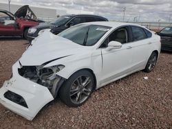 Salvage cars for sale at Phoenix, AZ auction: 2014 Ford Fusion Titanium