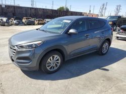 Salvage cars for sale at Wilmington, CA auction: 2017 Hyundai Tucson SE