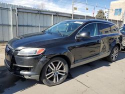 Salvage cars for sale from Copart Littleton, CO: 2008 Audi Q7 4.2 Quattro Premium