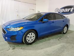 Salvage cars for sale at Tulsa, OK auction: 2020 Ford Fusion S