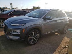 Salvage cars for sale at Chicago Heights, IL auction: 2021 Hyundai Kona Ultimate