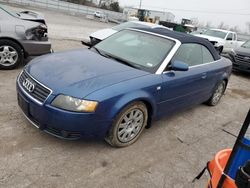 Audi Vehiculos salvage en venta: 2003 Audi A4 1.8 Cabriolet