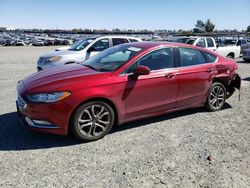 Salvage cars for sale from Copart Antelope, CA: 2017 Ford Fusion SE