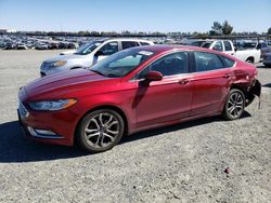 Ford salvage cars for sale: 2017 Ford Fusion SE