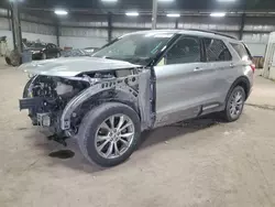 Ford Explorer xlt salvage cars for sale: 2020 Ford Explorer XLT