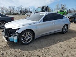 Infiniti Q50 Luxe salvage cars for sale: 2019 Infiniti Q50 Luxe