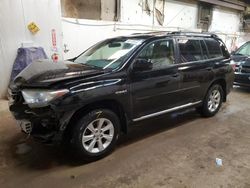 Toyota salvage cars for sale: 2012 Toyota Highlander Hybrid