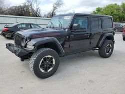 Vehiculos salvage en venta de Copart Corpus Christi, TX: 2021 Jeep Wrangler Unlimited Rubicon