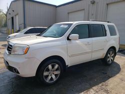 Salvage cars for sale at Savannah, GA auction: 2014 Honda Pilot Touring