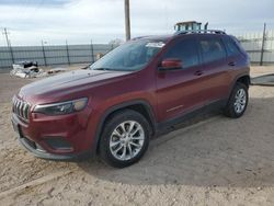 Salvage cars for sale at Andrews, TX auction: 2020 Jeep Cherokee Latitude