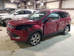 Salvage cars for sale at Eldridge, IA auction: 2014 Ford Escape Titanium