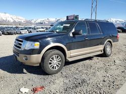 Salvage cars for sale from Copart Farr West, UT: 2012 Ford Expedition EL XLT