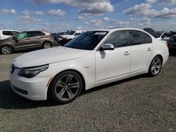 BMW 528 I salvage cars for sale: 2010 BMW 528 I