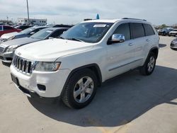 Salvage cars for sale from Copart Grand Prairie, TX: 2012 Jeep Grand Cherokee Limited