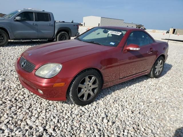 2003 Mercedes-Benz SLK 230 Kompressor