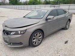 Salvage cars for sale at San Antonio, TX auction: 2017 Chevrolet Impala LT