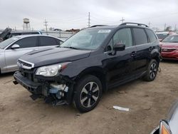 Salvage cars for sale from Copart Chicago Heights, IL: 2017 Subaru Forester 2.5I Limited