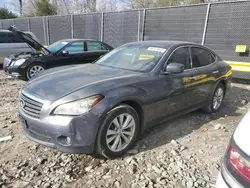 Infiniti M37 X salvage cars for sale: 2011 Infiniti M37 X