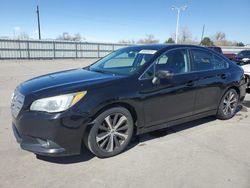 Subaru Legacy salvage cars for sale: 2016 Subaru Legacy 2.5I Limited