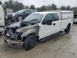 Salvage trucks for sale at Mendon, MA auction: 2014 Ford F150 Super Cab