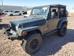 Vehiculos salvage en venta de Copart Phoenix, AZ: 2006 Jeep Wrangler / TJ Rubicon